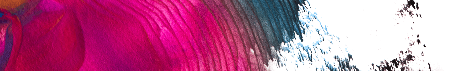 Macro shot of pink and dark blue ink